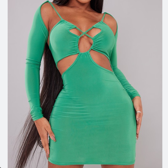 PrettyLittleThing Dresses & Skirts - Lace Up Bodycon Dress